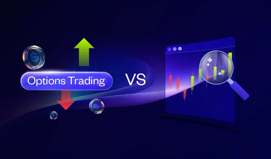 Ilustrasi platform Pluang - investasi kripto, saham, dan emas